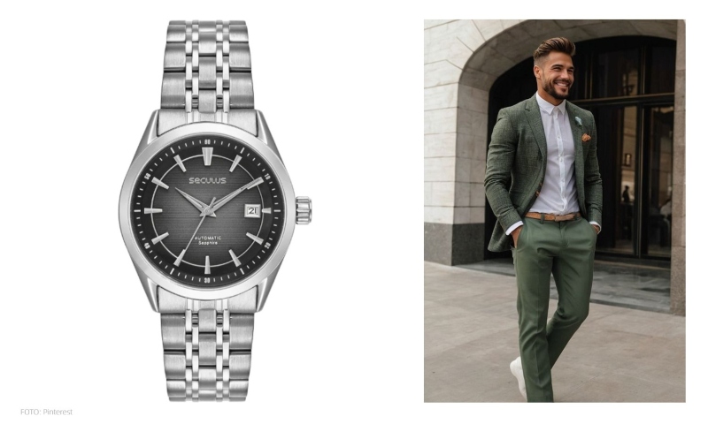 relógio masculino para formatura